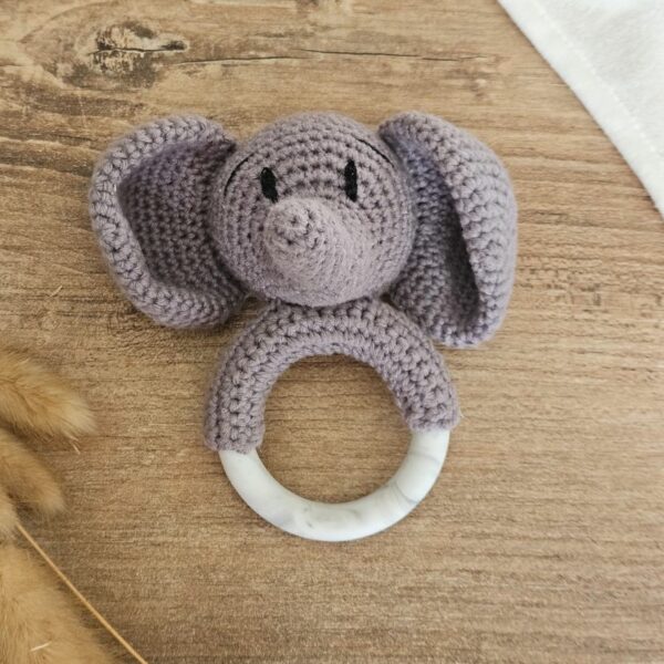 hochet elephant kit crochet