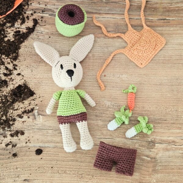 Ernest lapin au crochet