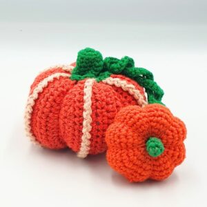 duo de citrouilles au crochet