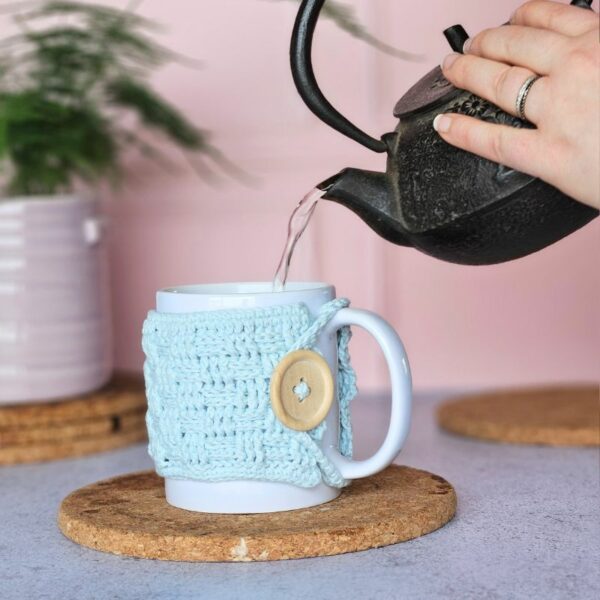 pulls de mug au crochet