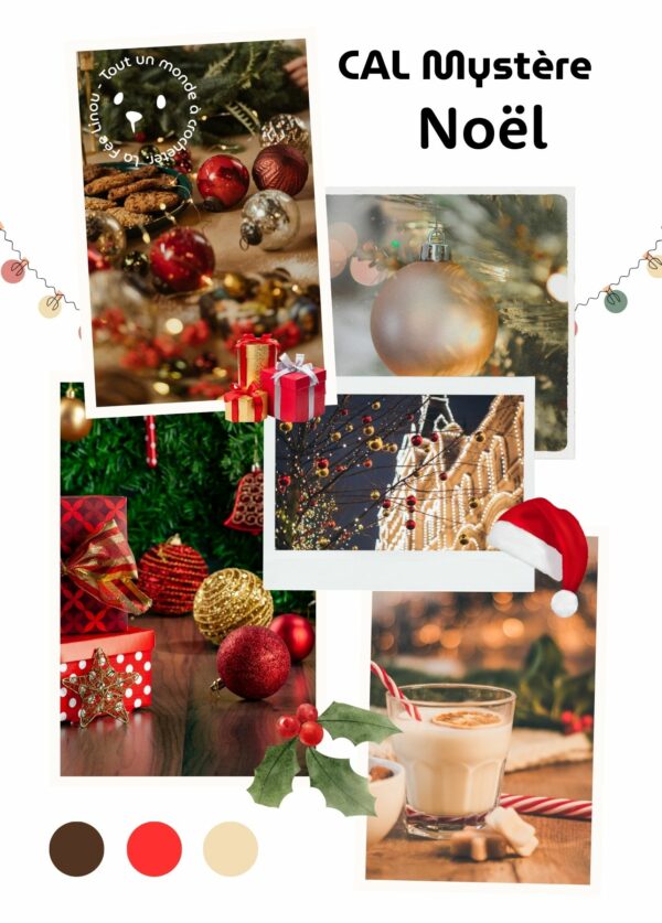 CAL Mystère de Noël - tutoriel crochet