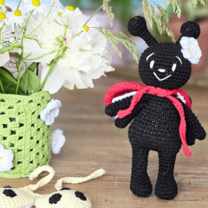 Abigaëlle la coccinelle au crochet - Kit complet