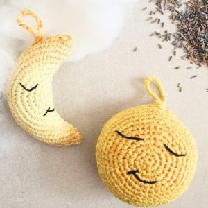 Duo de lune au crochet - Kit complet