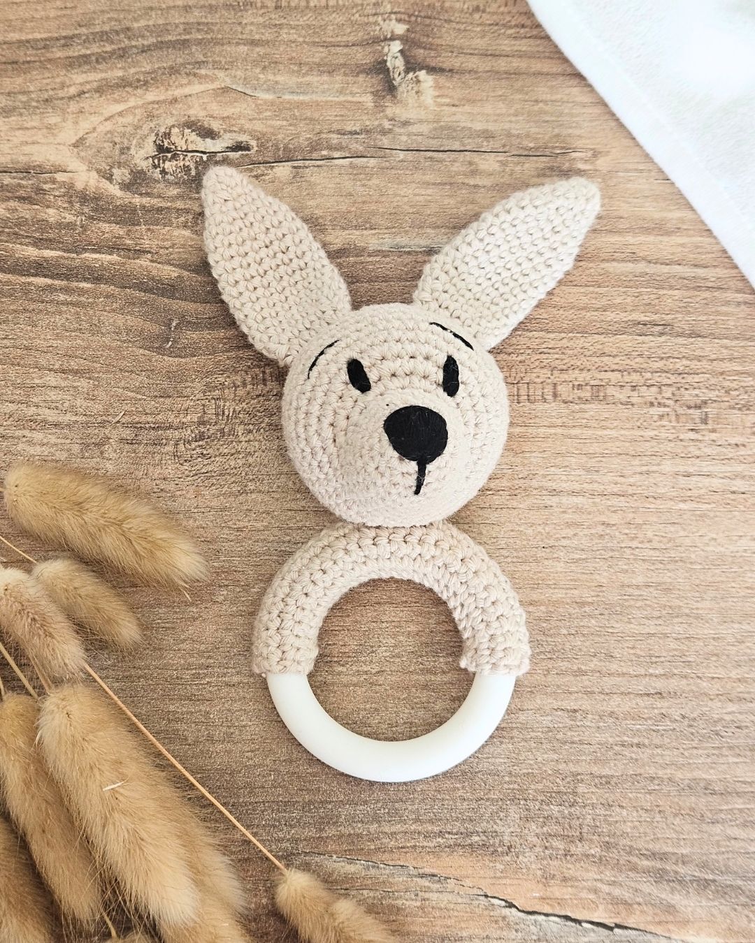 Hochet Ernest au crochet - Kit complet