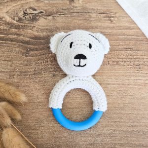 Hochet Oscar au crochet - Kit complet