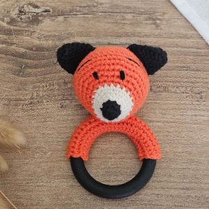 Hochet Roxyne au crochet - Kit complet