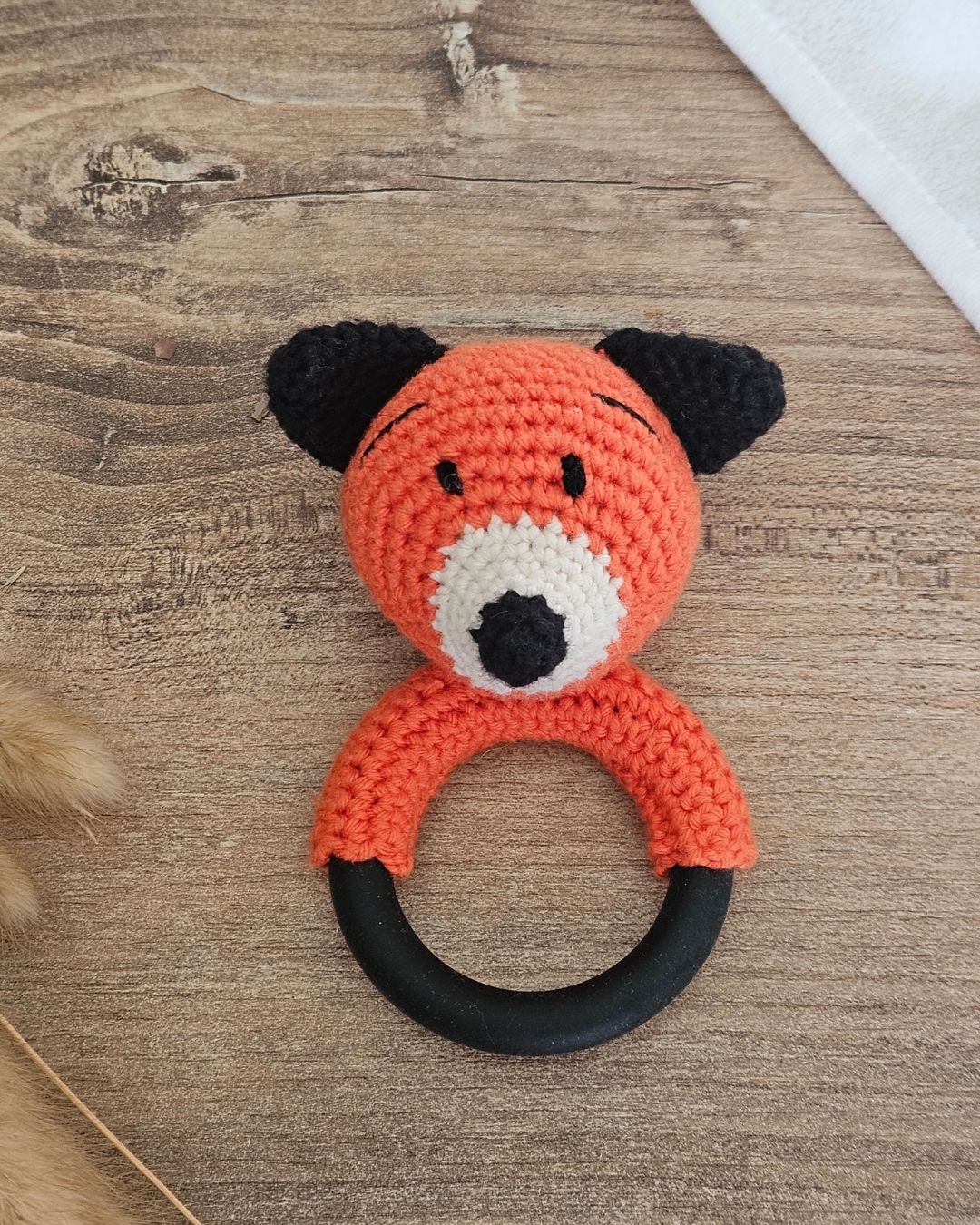 Hochet Roxyne au crochet - Kit complet