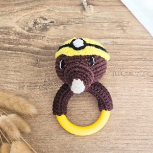 Hochet Tonio au crochet - Kit complet