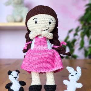 Azélia la poupée au crochet - Kit complet