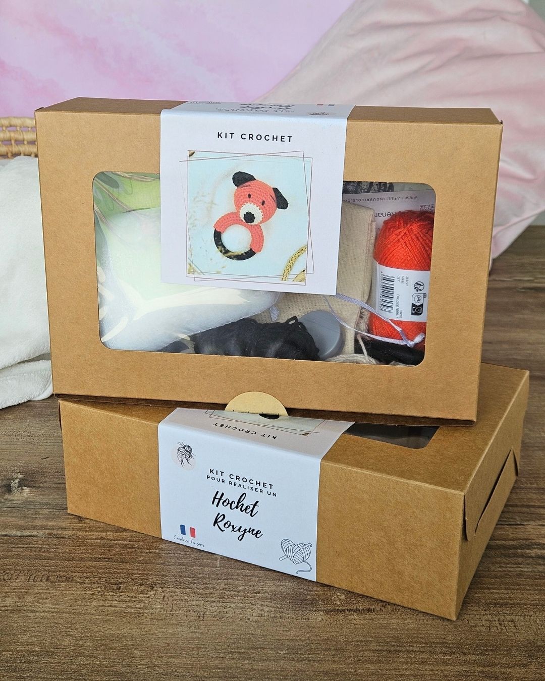 Hochet Roxyne au crochet - Kit complet – Image 2