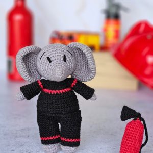 Barnabé le pompier - Patron crochet