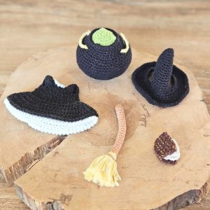 Accessoires de sorcière - Patron crochet